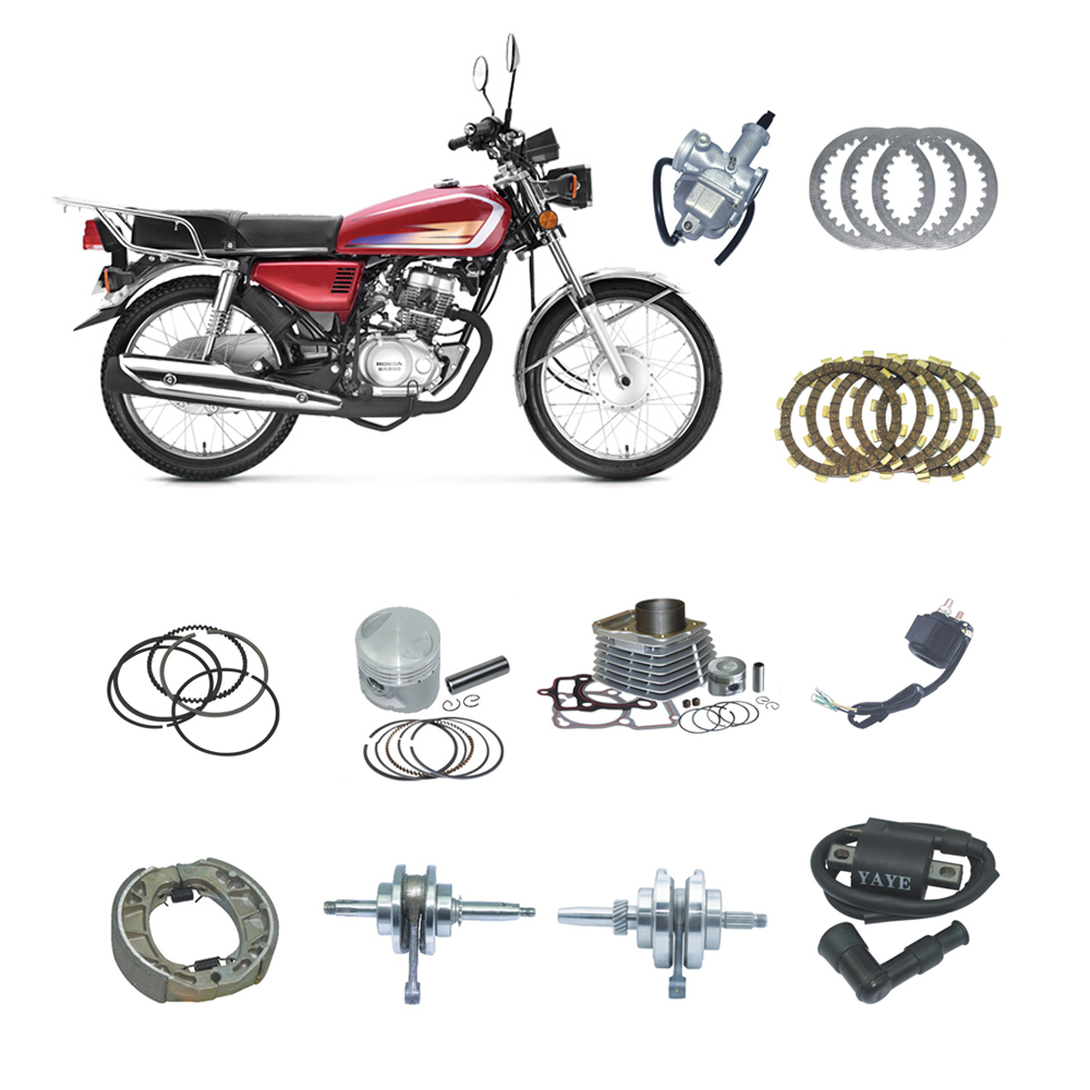 HONDA CG125 Motorcycle Body Parts 125cc Motorcycle Engine Spare Parts For Replace