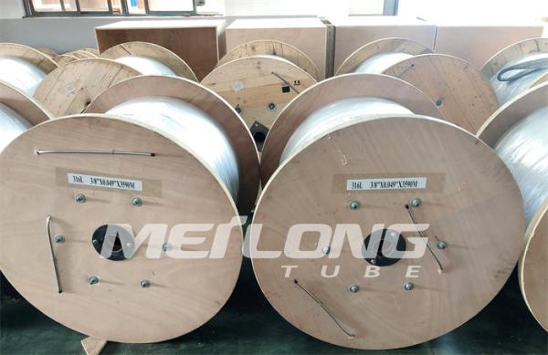 Hydraulic Control Capillary Coiled Tubing Chemical Injection Ss Coil Tube