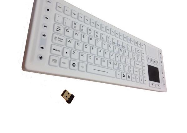 Durable Multimedia Wireless Touch Keyboard , Embedded Industrial Computer