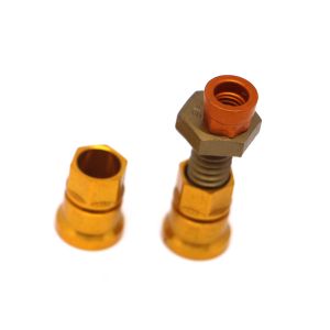 Customized Small CNC Brass Parts Screws Custom Coating Service