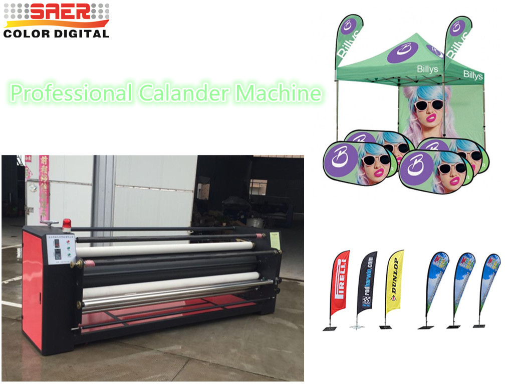 Textile Calender Fabric Heat Press Transfer Machine Flatbed Roller Heat Press Machine