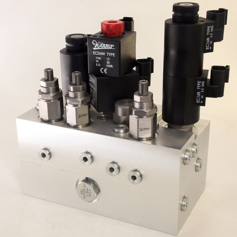 ODM/OEM Aluminum Hydraulic Manifold Block Cartridge Valve Manifold Block