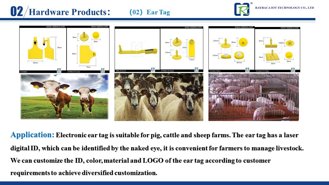 HDX Ear Tags RFID Ear Tags HDX Agreement Match With The Cow Milk Machine