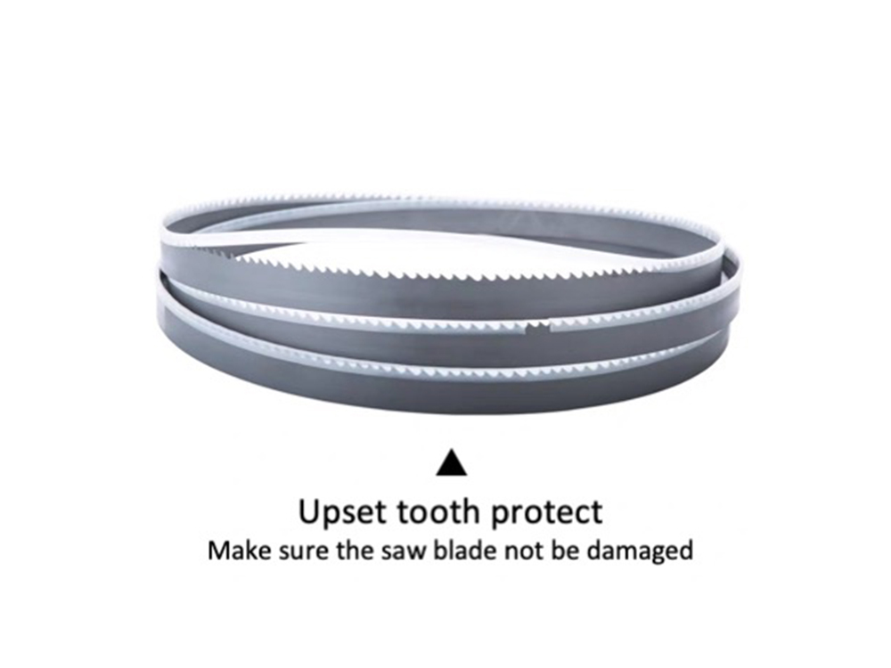 CrN Finishing Tipped Machine Band Stellite Alloy Saw Blade 0.018in Thickness