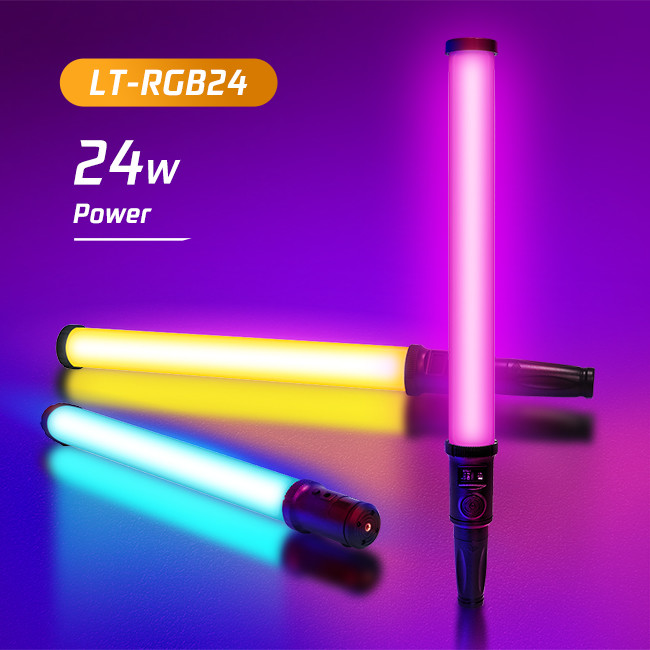 Film maker RGB Light Wand LT-RGB24 video production RGB TUBE LIGHT professional photo video light cinematography