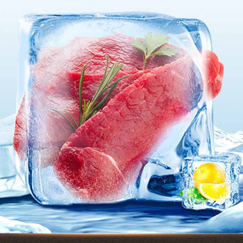 Island Sliding Door Deep Freezer Jumbo Combined Cabinet Automatic Defrost