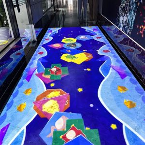 3d Ir Camera Motion Capture Interactive Ground Projection System