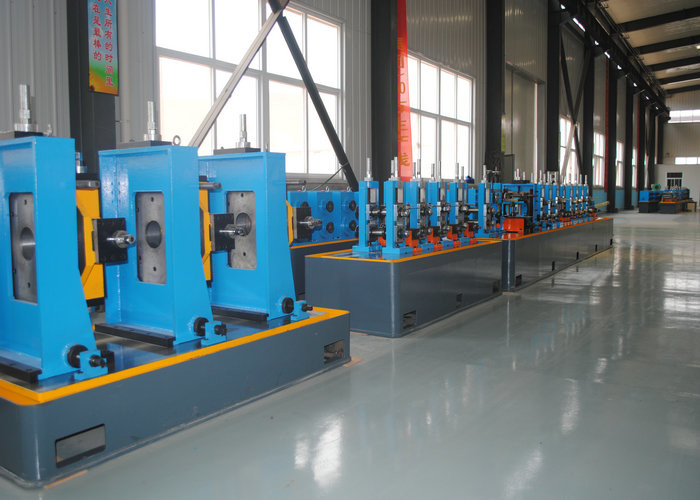 Steel ERW Straight Seam Pipe Production Line / Welded Tube Mill