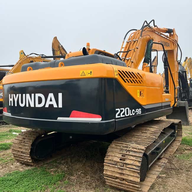 Hyundai R220LC-9s 1.0m3 Bucket Capacity 20 Tons Used Crawler Excavator