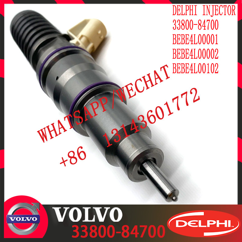 Diesel Fuel Injector 33800-84700 BEBE4L00001 63229473 BEBE4L00002 BEBE4L00102 E3.5 for HYUNDAI L ENGINE WITH EGR