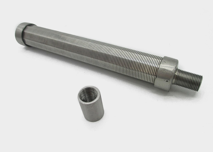 20-3000 Micron Johnson V Wire Type Tube, SS304 Wedge Wire Screen Pipe Filter