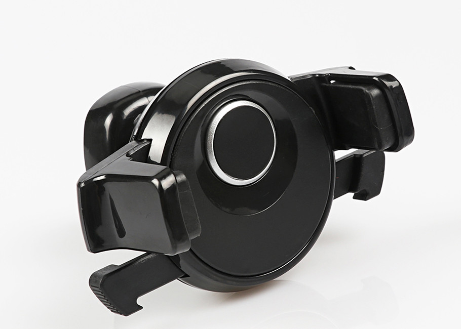 Black White Adjustable Phone Holder Mini Black Mechanical Era Car Mounted