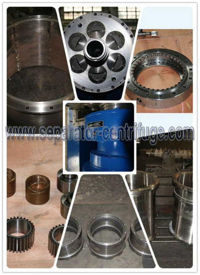 Automatic Large Capacity Spiral Decanter Centrifuge , Sludge Centrifuge