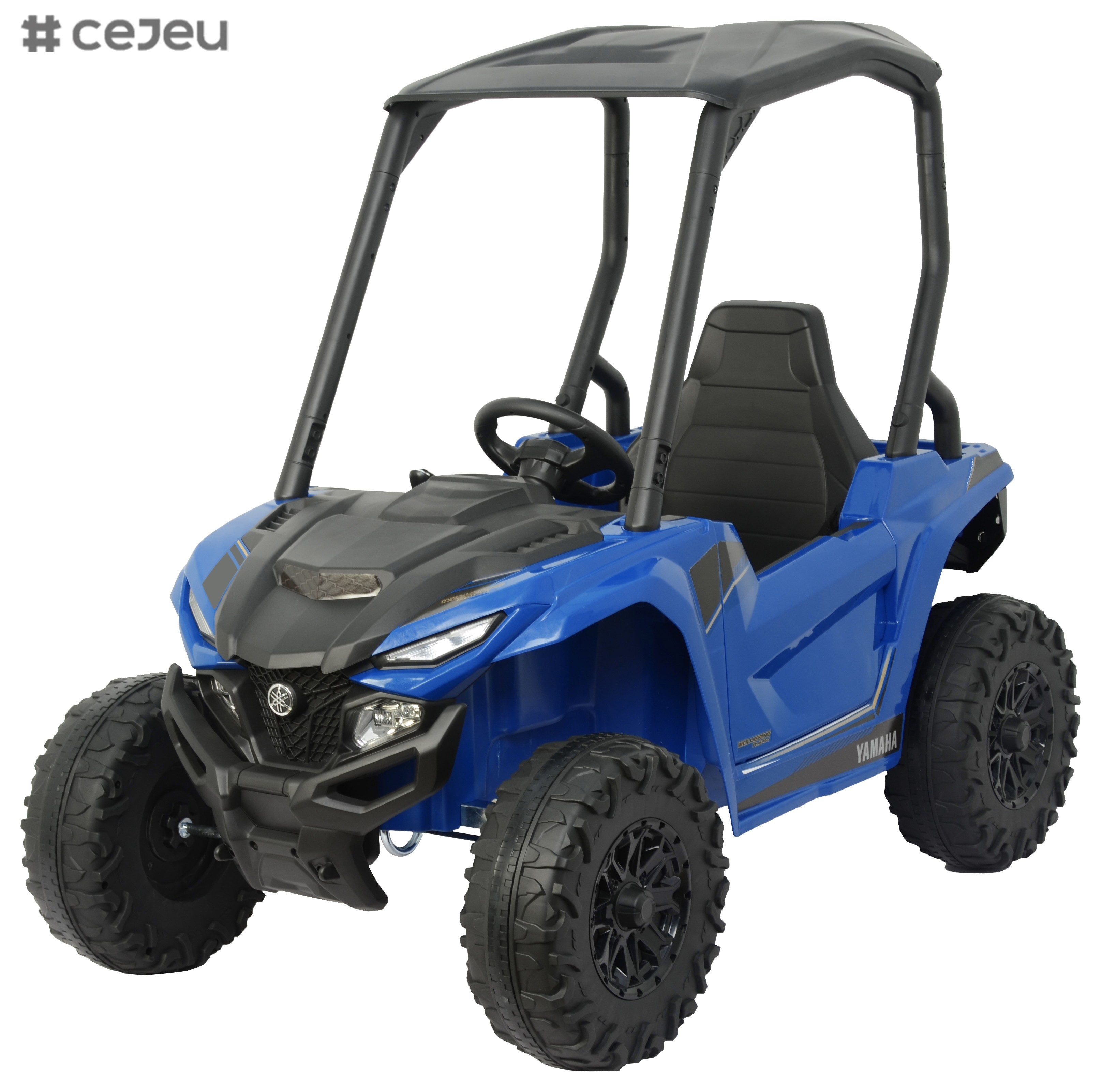 Pink Kids Electric UTV Dual Drive Kid Size Music And Horn Sound