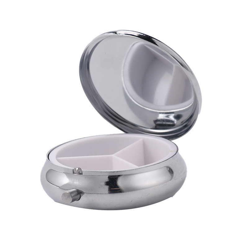 Sublimation Blank Metal Round Pill Box Custom Metal Sublimation Blanks