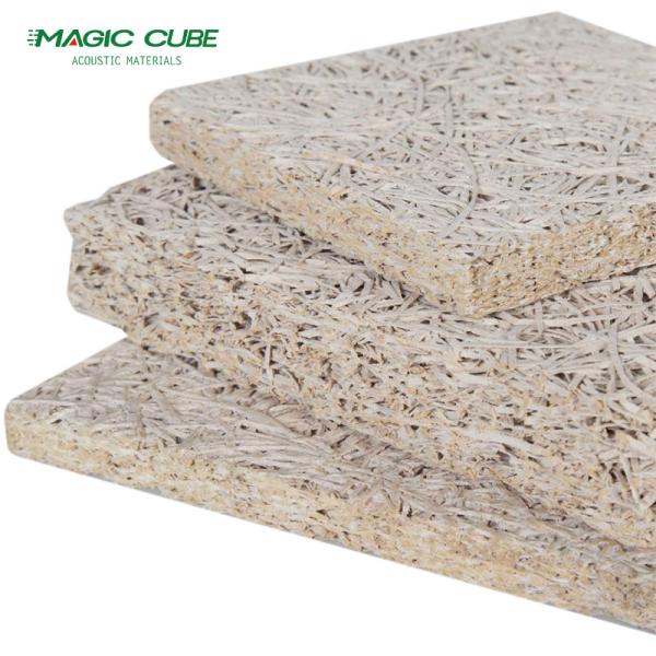 Hotel Wood Wool Sound-Absorbing wood-wool-wall-panels For Building Stadium