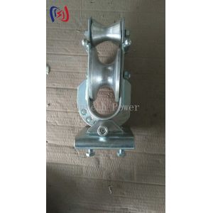 Crossarm Mounted Conductor Stringing Blocks 20KN Transmission Stringing Blocks