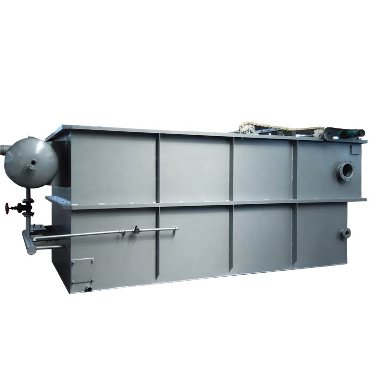 1000kg Microbubble Adsorption Sewage Treatment With Cone Air Floating Precipitation Integrated Machine