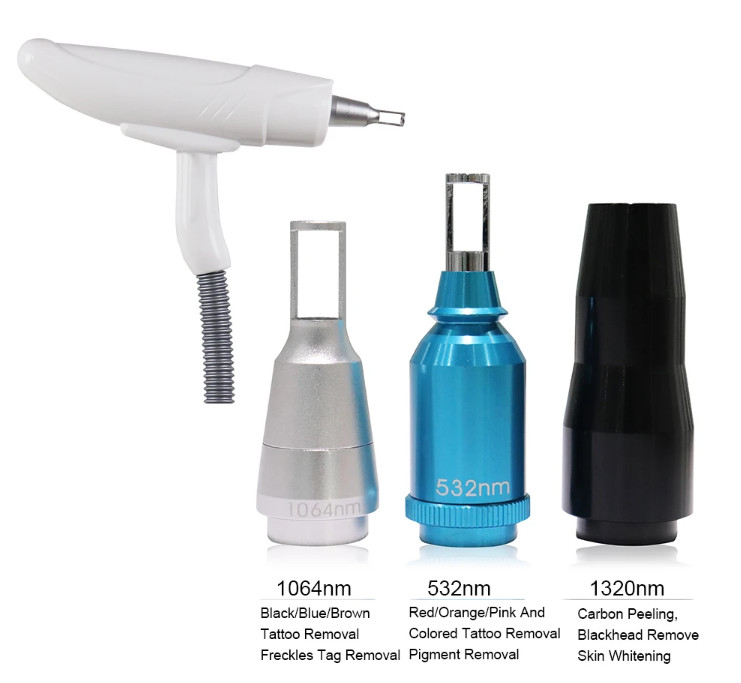 J300 Pigment Removal Best Selling 1064nm 532nm 1320nm Q Switched Nd Yag Laser Tattoo Removal Skin Whitening Machine