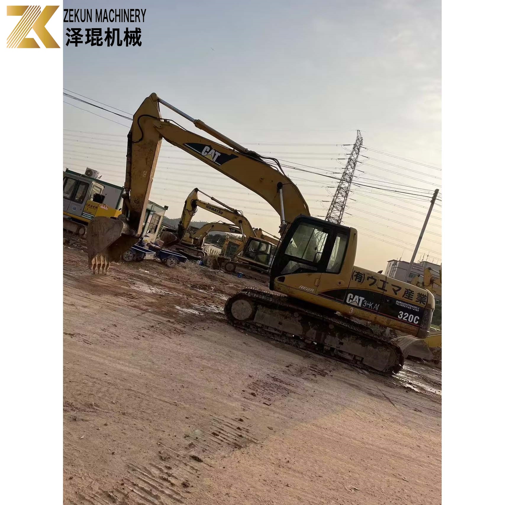 20 Ton CAT 320C Excavator Used and in Good Condition for Your Customer Requirements