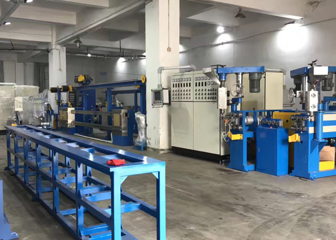 High Speed Pvc Pe Pp Wire And Cable Extrusion Machine Extruder Production Line