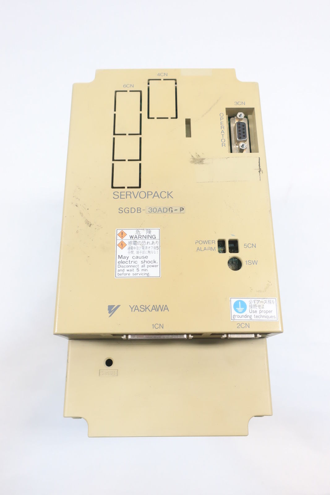 Yaskawa 4.4KW Servopack Industrial Servo Drives 0-230v-ac 3ph 3.89hp SGDB-30ADG-P