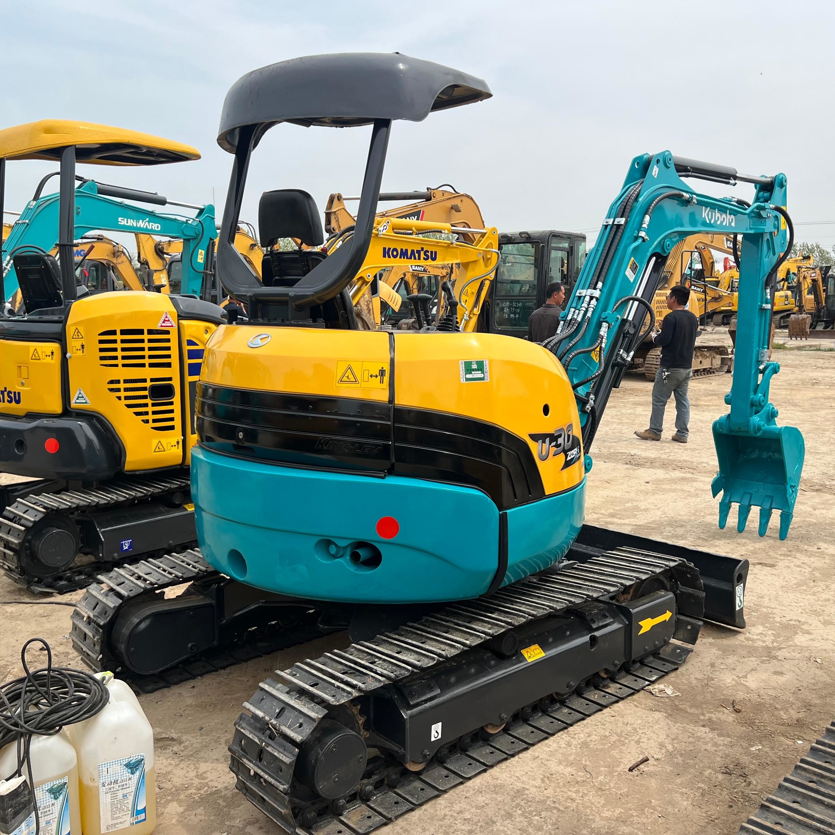 Japan Brand 3 Ton Used Kubota Crawler Mini Excavator Kubota U30 Small Machine