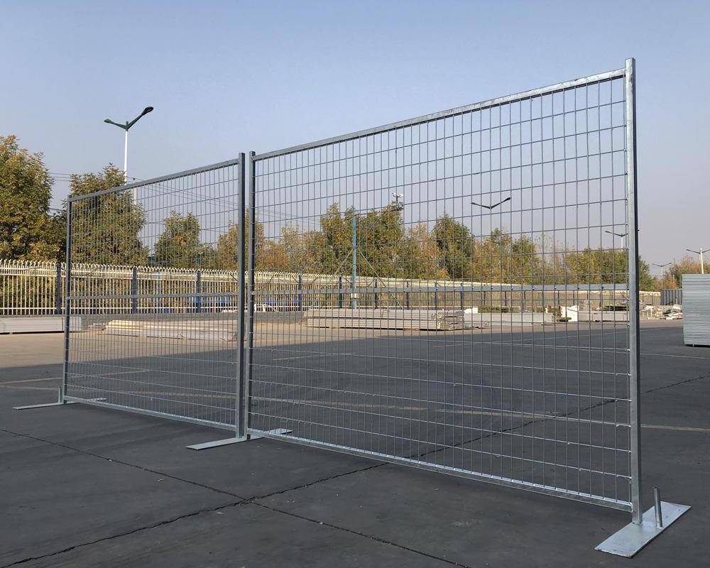 Hot Sale 6x10 Construction Event Canada Temporary Fence Panels With Orange Color
