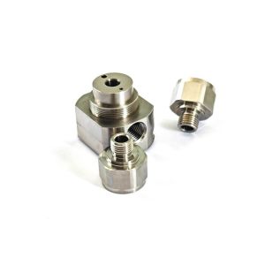 Precision lathe machining parts Aluminum AL6063 CNC part custom manufacturing