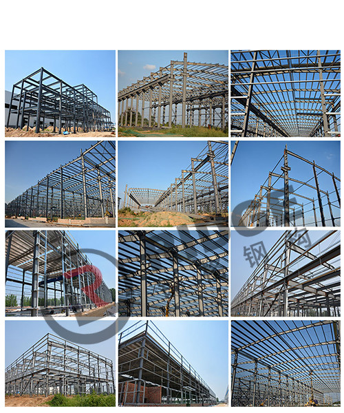 Customized Steel Structure Workshop Building , Industrial Prefab Pole Barn Kits
