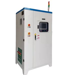 Industrial Induction Heating Machine PLC HMI Induction Melting Aluminum Machine