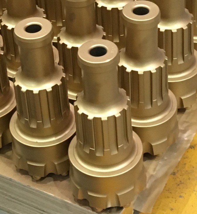 DTH Button Stone Drilling Bits / Rock Drill Bit 195 - 254 Mm Diameter
