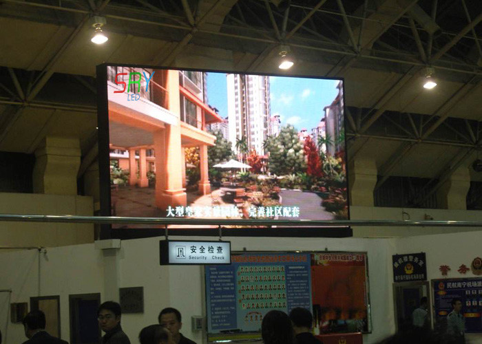 Pixel Pitch 5mm IP65 Large outdoor advertising display screens For Buiding Decoration