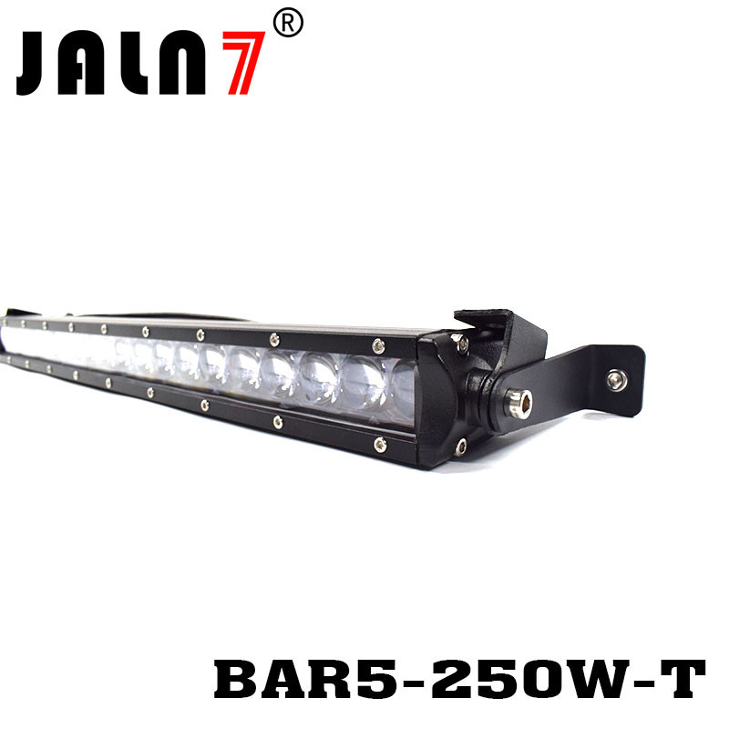 LED Light Bar JALN7 49.5Inch 250W Lens CREE Original Spot LED Driving Lamp Super Bright Off Road Lights LED Work Light