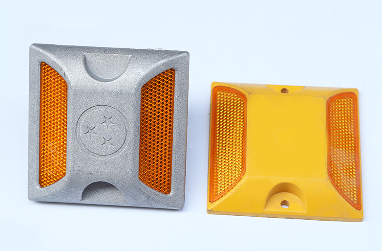 Road Safety Reflector Aluminium Road Stud Reflective Tape 2 Road Safety Reflector