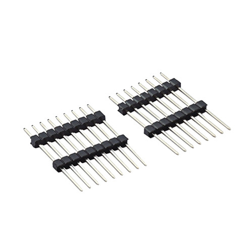 Pcb 1.27 / 2.0 / 2.54mm Female Pin Header Connector Straight Single Row 1 To 40pin