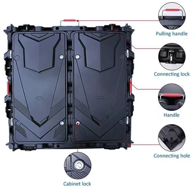 P6 P8 P10 Rental LED Indoor Outdoor Football Stadium LED Screen 1920Hz Refresh Rate