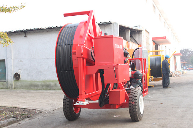 Max 15kN Hydraulic Puller Tensioner Overhead Line Stringing Equipment
