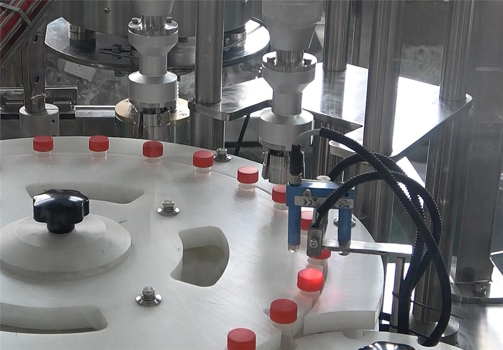 Double Head Aseptic 1Ml Automatic vial Rotary Liquid Filling Machine