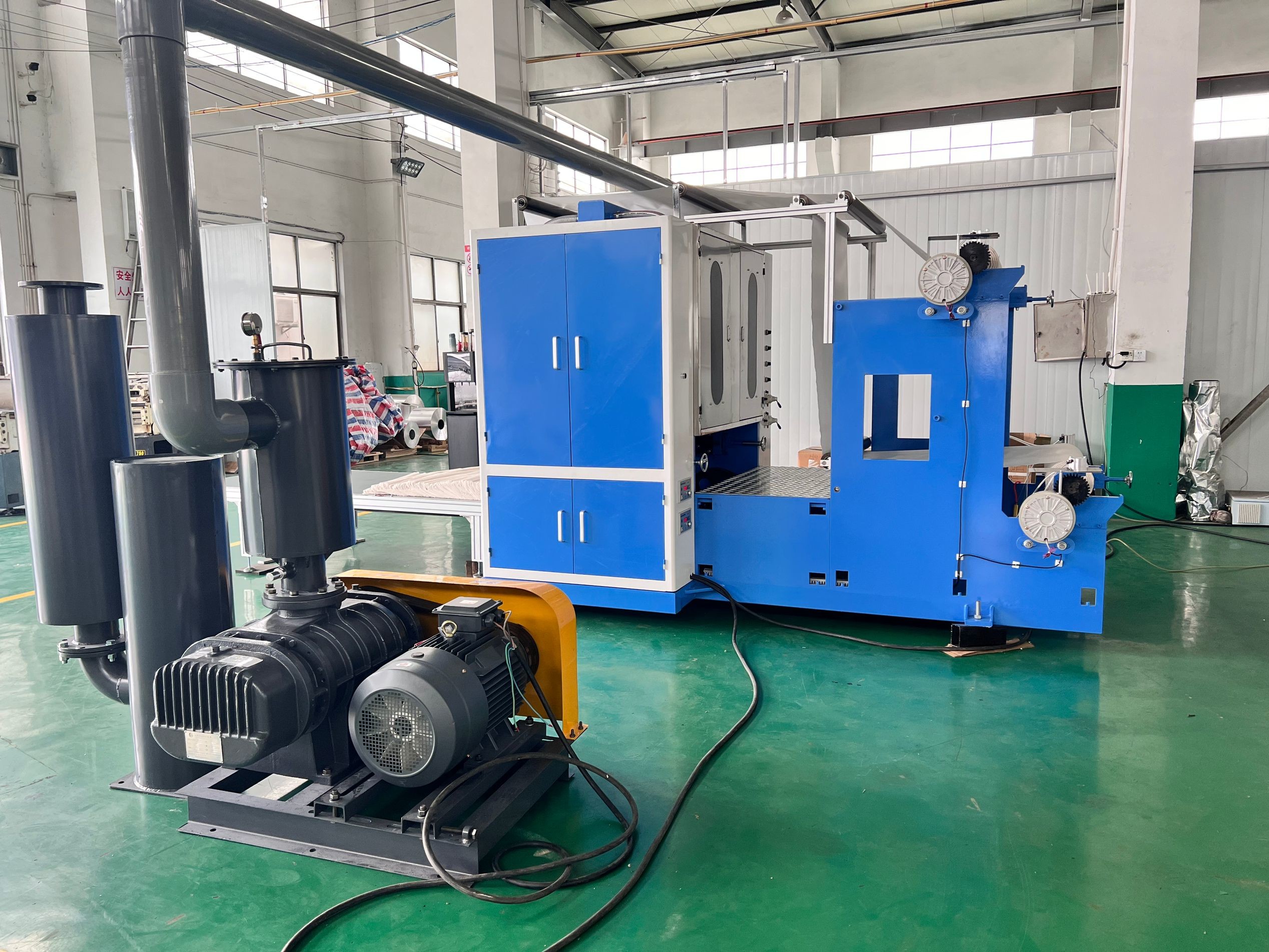 High Productivity Plastic Paper Film Interlocking Pop Out Sheet Machine
