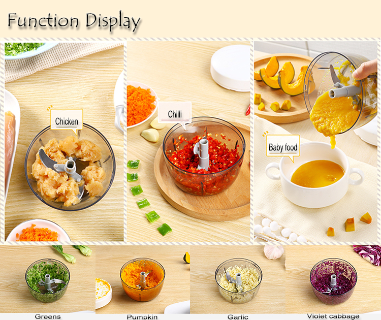New Design Manual Plastic Smart Food Veggie Cutter Chopper Multifunctional