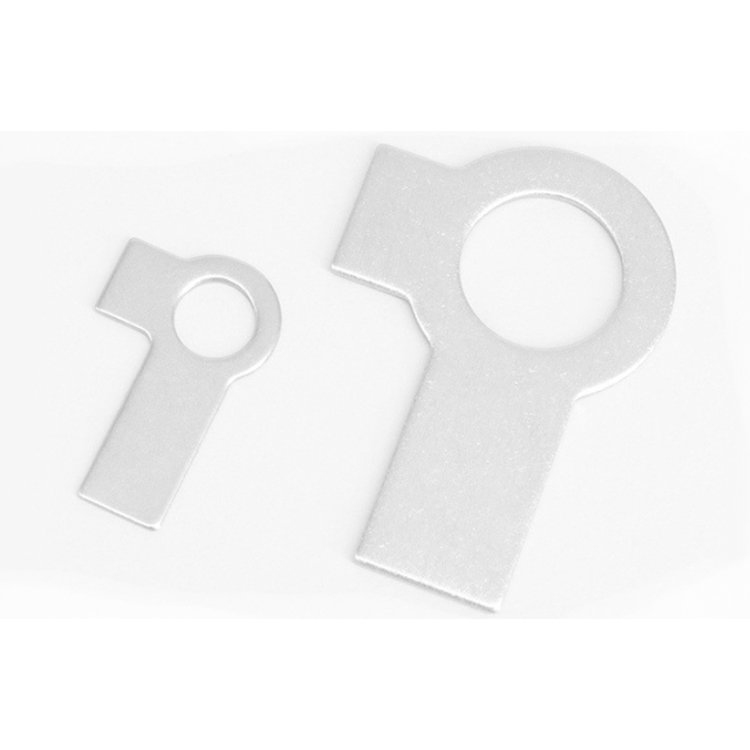 DIN 463 External Tab Stop Washer Stainless Steel Double Tab Washers With Long / Short Tap