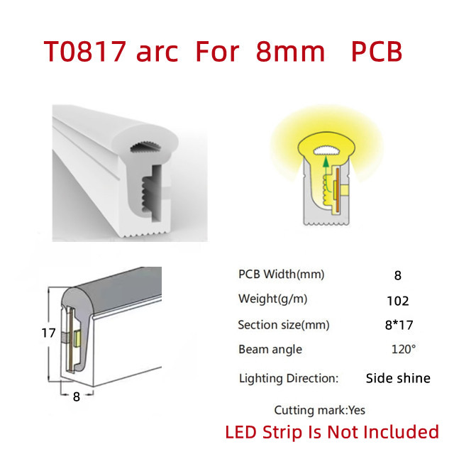 DC 12V Red LED Neon Flex with 50000 Working Lifetime and Hanging Mounting Installation