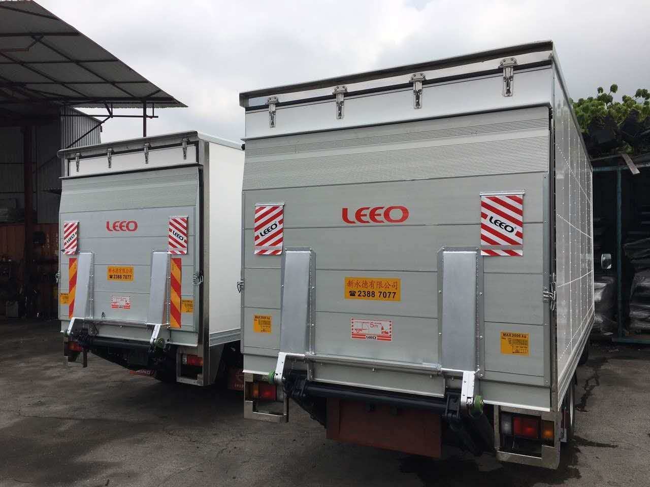 18Mpa Hydraulic Van Tail Lift Truck Cargo Handling Equipment And DC12V / 24V