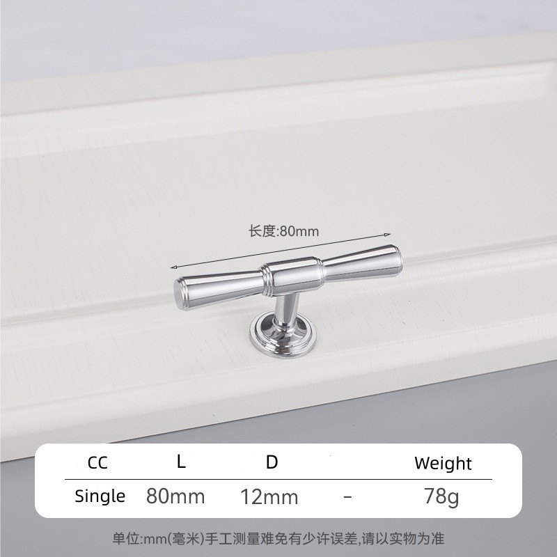 Elegant Zinc Alloy Silver 128mm Handle And Knobs With Ergonomic Design