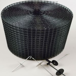 Black UV Speed Clips Solar Panel Arrays Mesh For Bird Control Mesh Rodent Guard