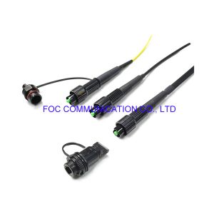 Mini SC Fiber Optic Patch Cord 12 Core Huawei Mini SC Simplex Singlemode G657A