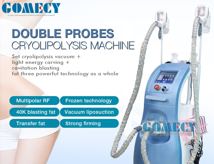 40KHz Cavitation Handle Cryolipolysis Slimming Machine RF Cavitation