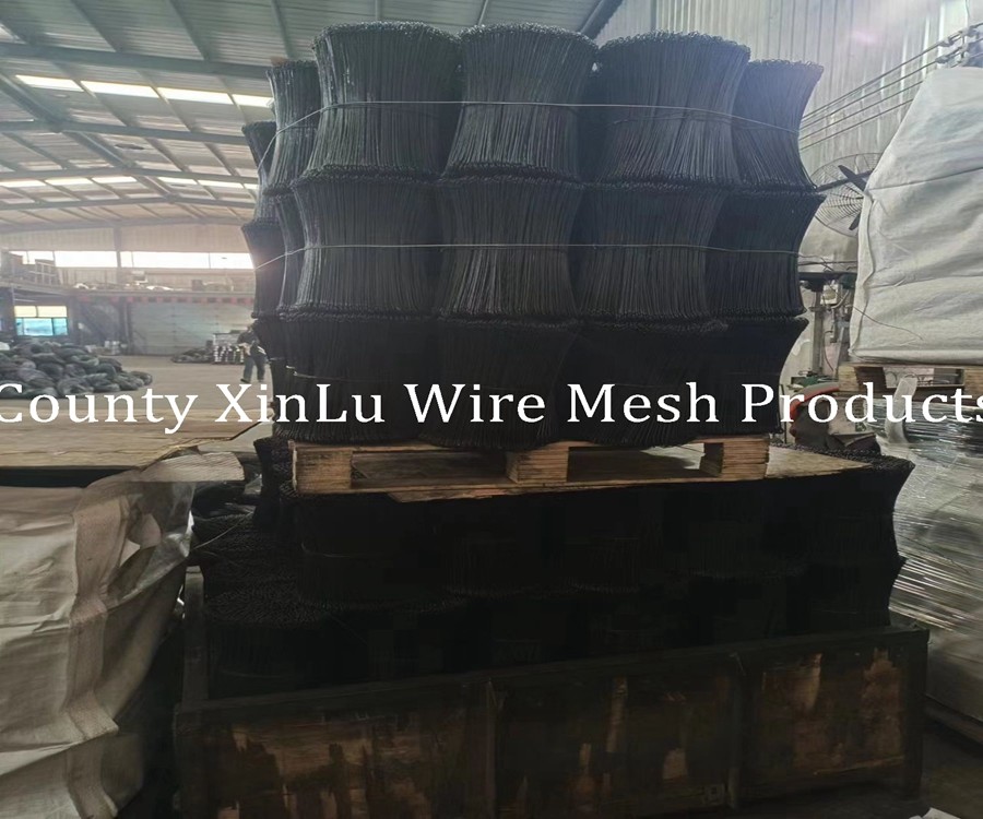 Binding Double Loop Rebar Tie Wire PVC Coated Q235 BWG16 10cm Length Bar Tie Wire