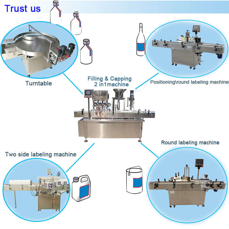 OEM SS304 Automatic Barcode Label Applicator For Flat Round Glass Beer Bottle